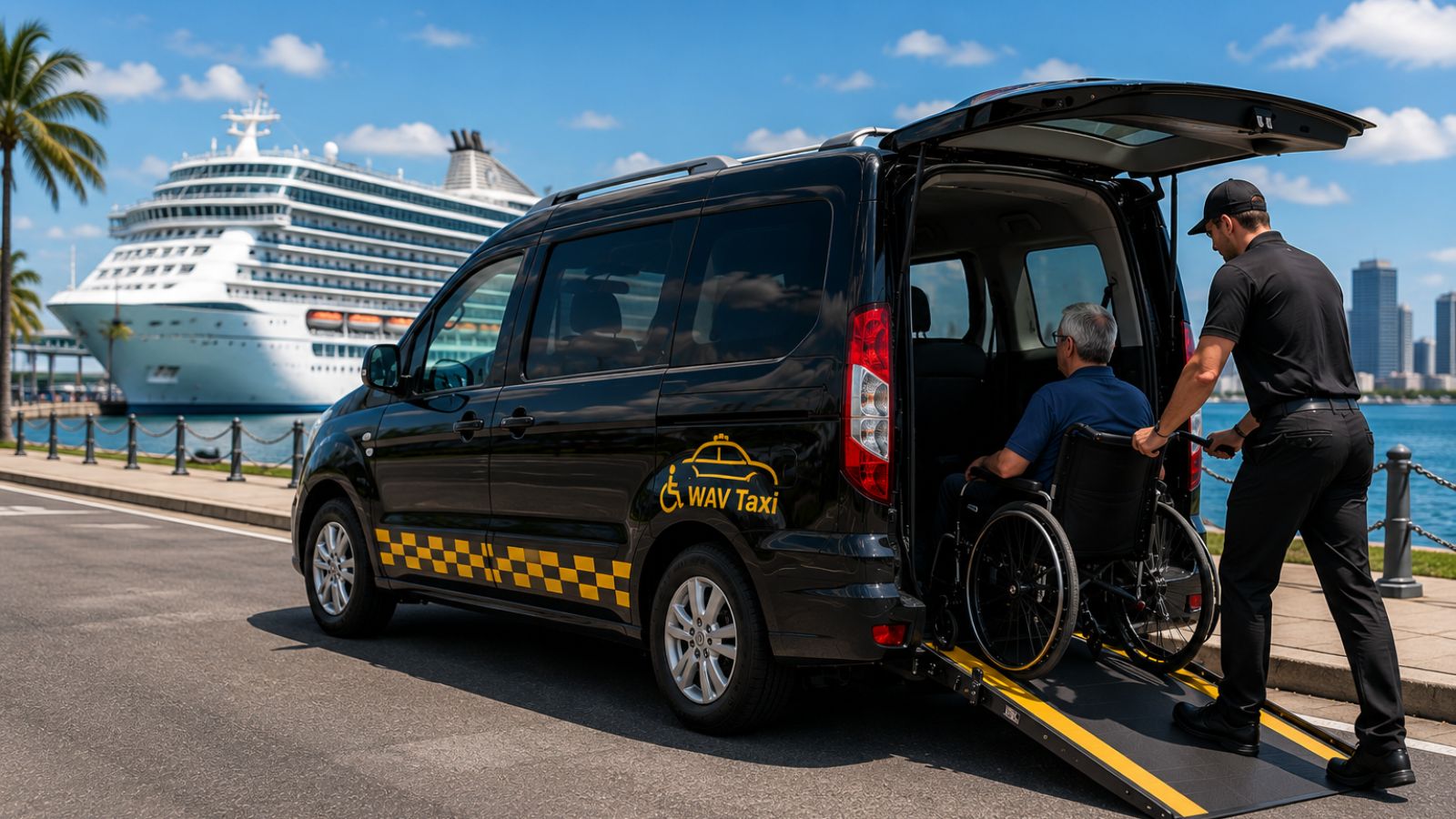 accessible transportation to seaports